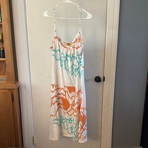 ✨Trade✨Kealopiko large Spaghetti Strap Maxi dress